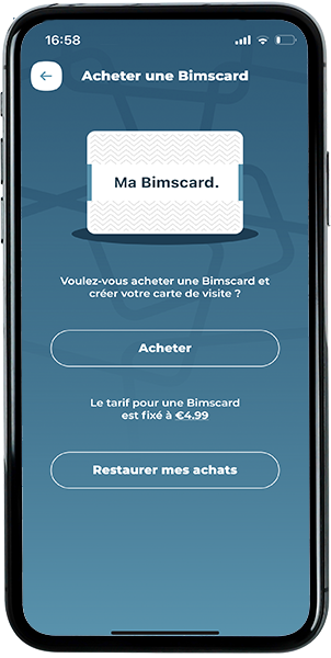 Bimscard, la carte de visite digitale (virtuelle), dynamique et intelligente